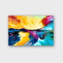 Wallity Cuadro Decorativo de Vidrio Templado Multicolor 40 x 60 cm